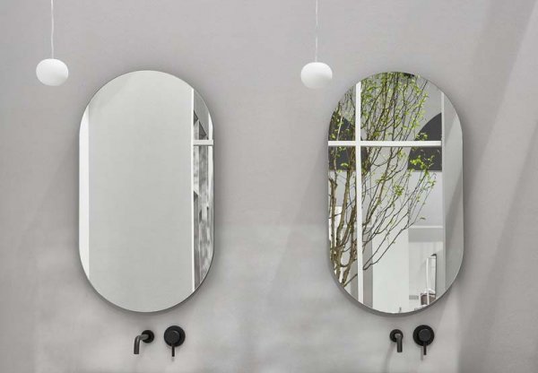 Specchio Ovale Ceramica Cielo Serie I Catini - CCI_CASPONM